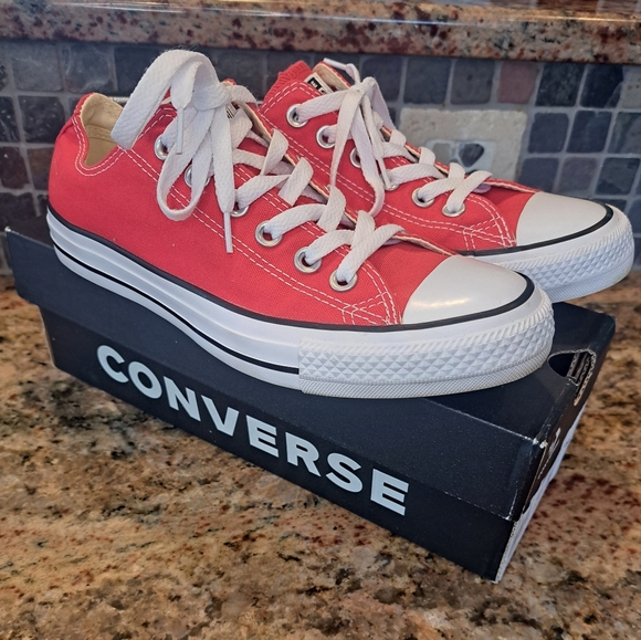 Converse Shoes - Converse Unisex CT All Star Ox M9696 Red Casual Shoes Sneakers M 5.5 W 7.5